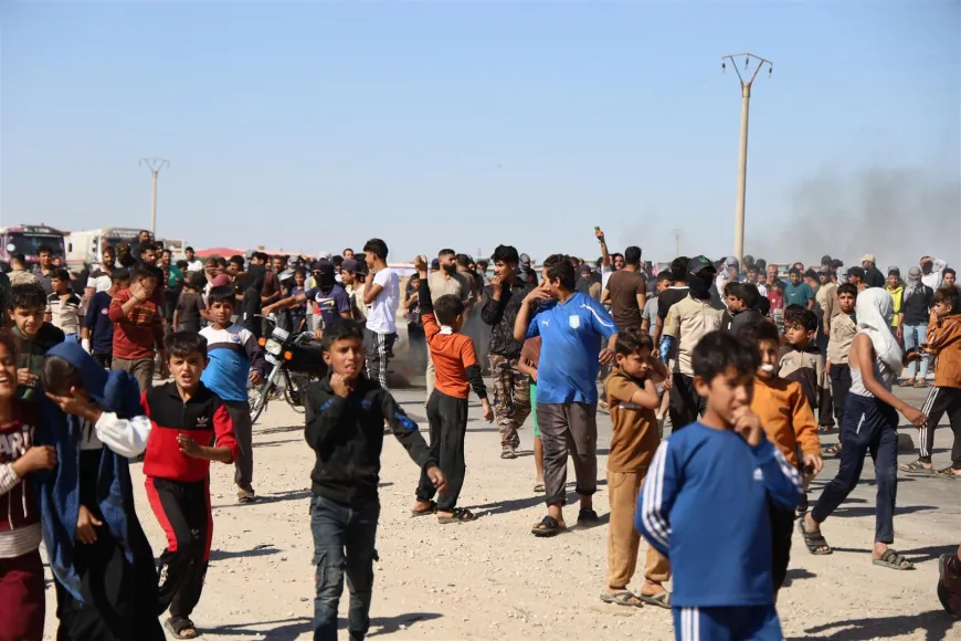 Koçberên Serêkaniyê daxwaza vegera malên xwe kir