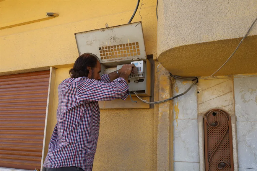 Li Hesekê û Til Temir dest bi danîna saetên elektirîkê hat kirin