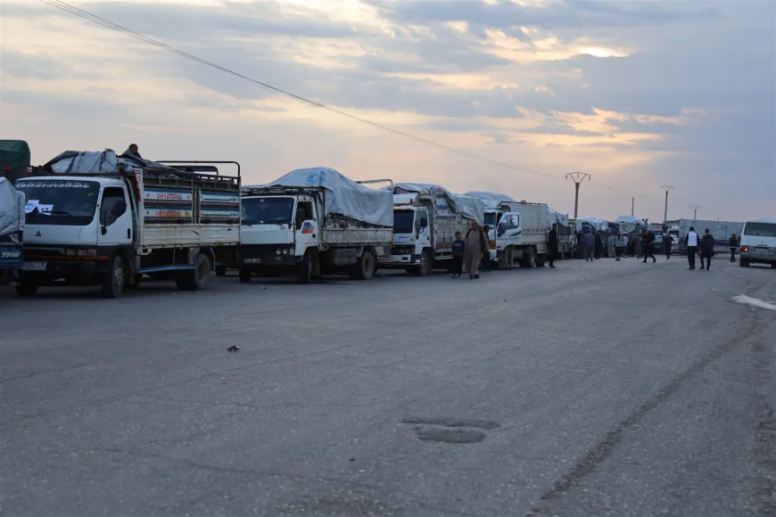 Karwanê şeşemîn ê koçberên Serêkaniyê bi rê ket