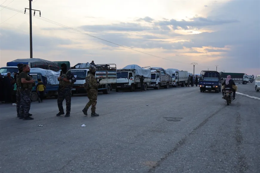 Karwanê şeşemîn ê koçberên Serêkaniyê bi rê ket