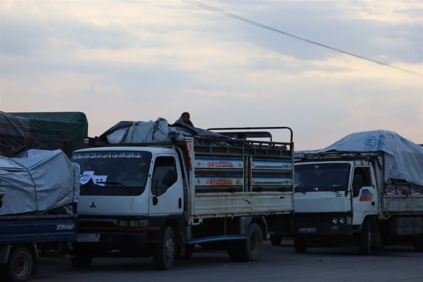Karwanê şeşemîn ê koçberên Serêkaniyê bi rê ket