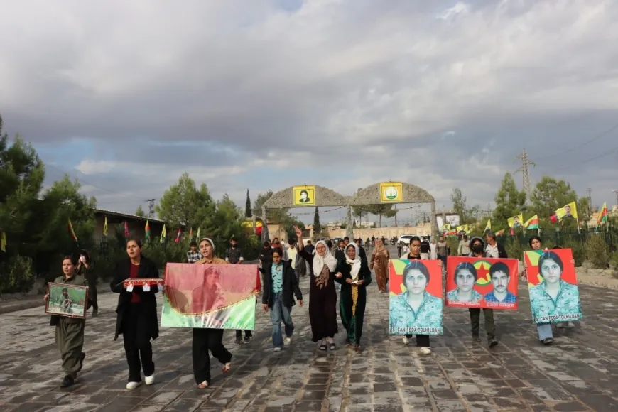 Li Kobanê merasîma sersaxiyê ya 68 şehîdan dest pê kir