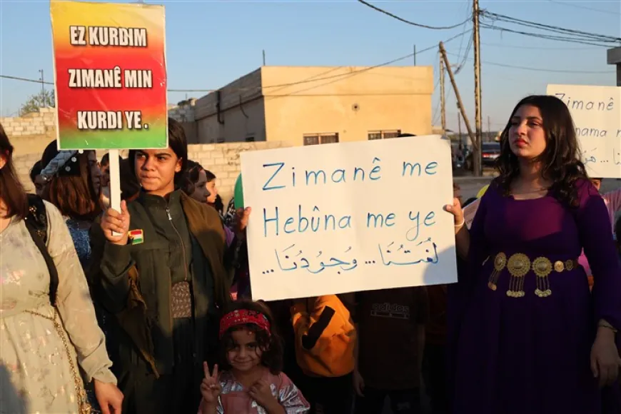 Li Til Temirê ji bo zimanê Kurdî çalakî hat lidarxistin