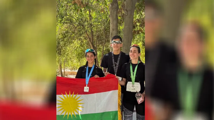 Keça Kurd Rûlyan Heyder di maratona Şamê de asta yekem bi dest xist