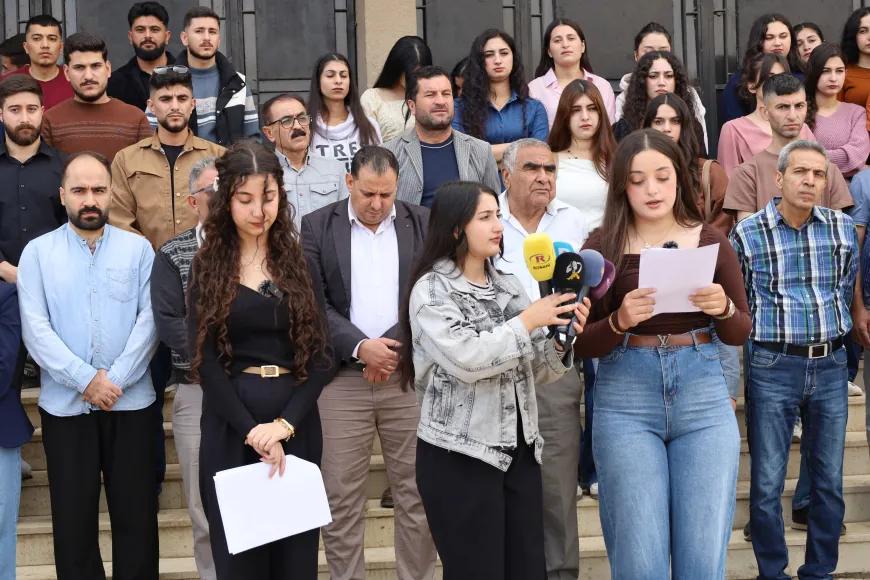 Xwendekarên Zanîngeha Rojava daxwaza serxwebûna akademîk û îdarî ya zanîngehê kirin