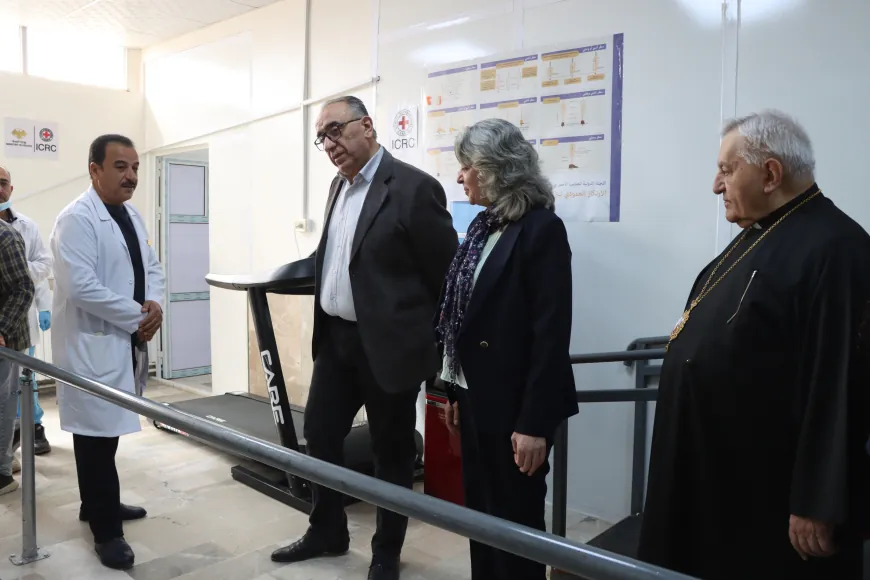 Beşa protezê ya Nexweşxaneya Qamişloyê hat berfirehkirin