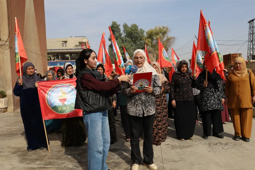 Li bajarên Rojava êrişên li ser koçberên Girê Spî hatin şermezarkirin