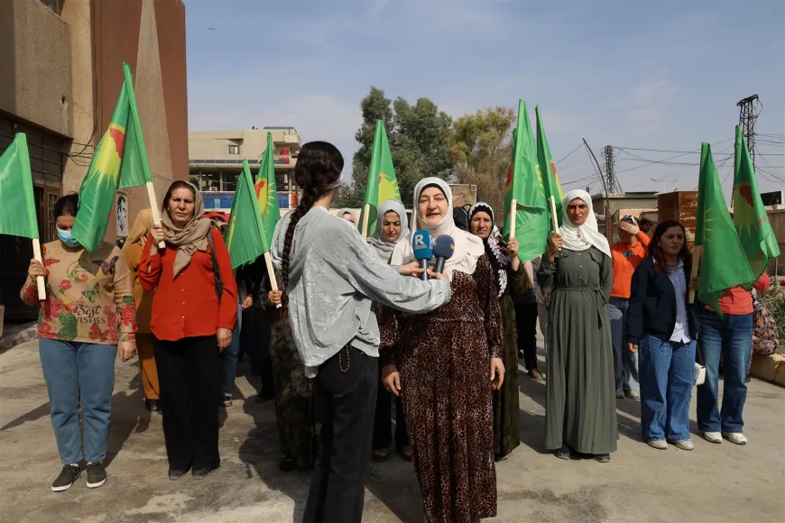 Li bajarên Rojava êrişên li ser koçberên Girê Spî hatin şermezarkirin