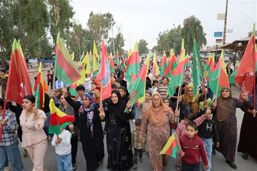 Şêniyên Til Temirê êrişa li dijî koçberên Girê Spî şermezar kir