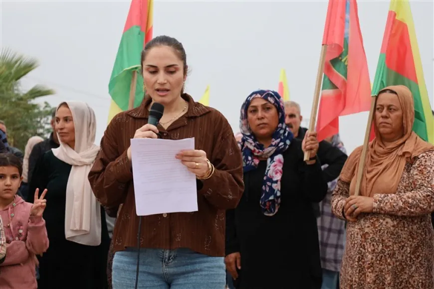 Şêniyên Til Temirê êrişa li dijî koçberên Girê Spî şermezar kir