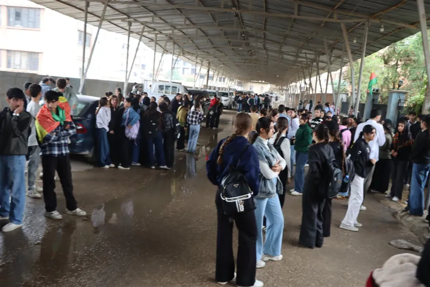 Xwendekarên li Dêrikê daxwaza perwerdeya bi zimanê kurdî kir