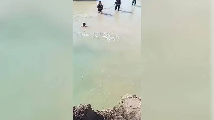 Li gundewarê Til Birak 4 zarok noqî avê bûn