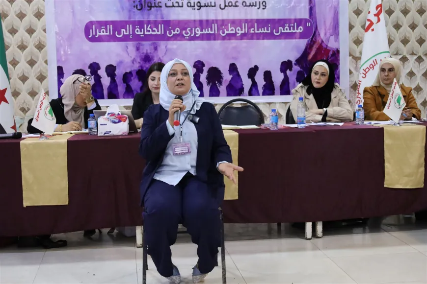Rola jinên Sûriyeyî di avakirina biryarê de bû mijara atolyayê