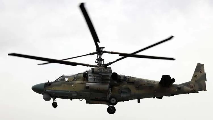 Российский вертолёт упал на востьке Сирии