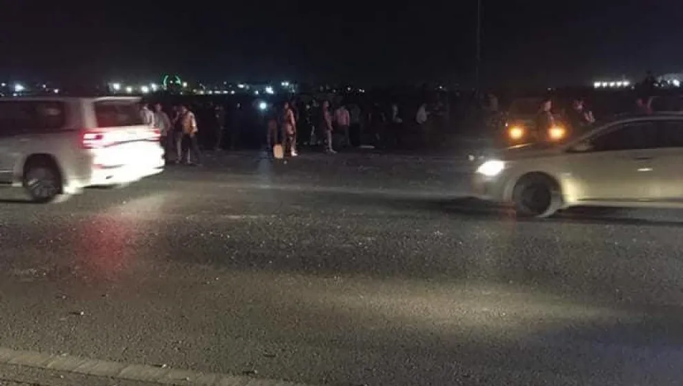 Взрыв в Эрбиле