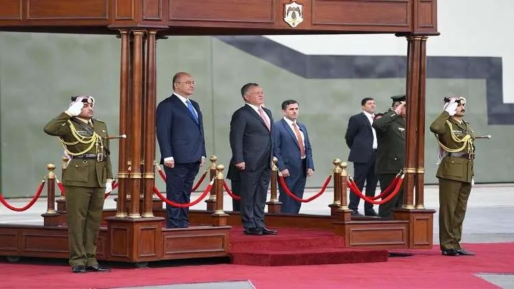 Президент Ирака прибыл в Амман