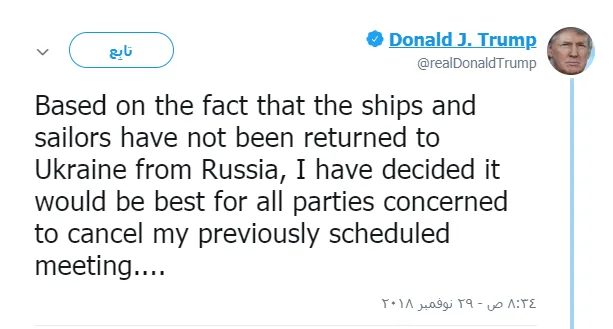 Трамп отменил встречу с Путиным из-за украинского кризиса