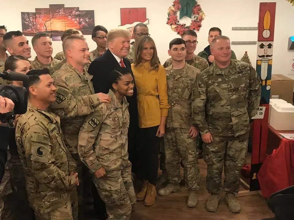 Трамп прилетел в Ирак