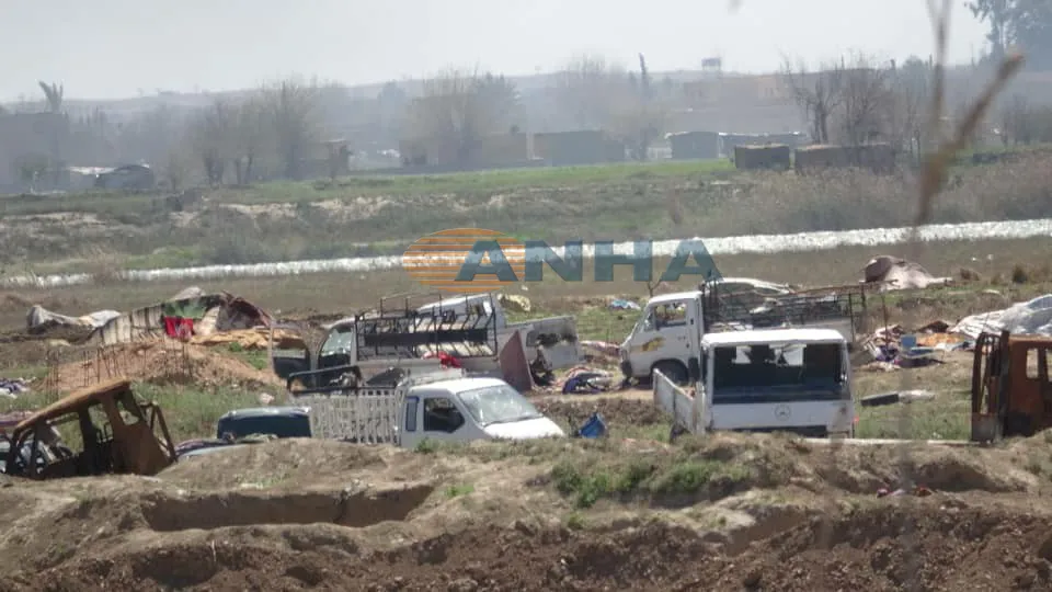 Видео показывает новые пункты, освобожденные к северу от лагеря Багуз