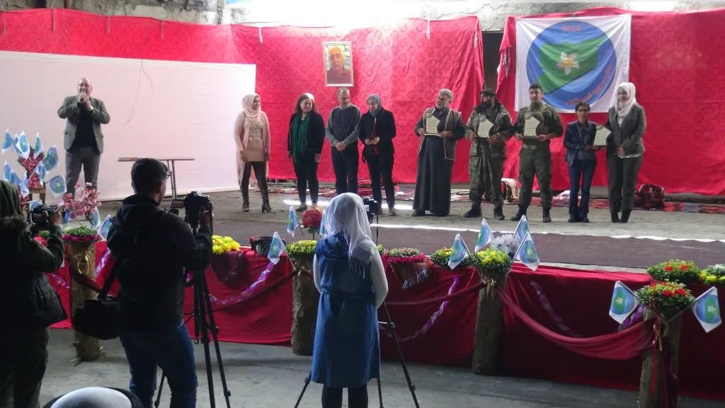 Отделение партии «Сирия Будущего» в ат-Табке отмечает первую годовщину основания партии