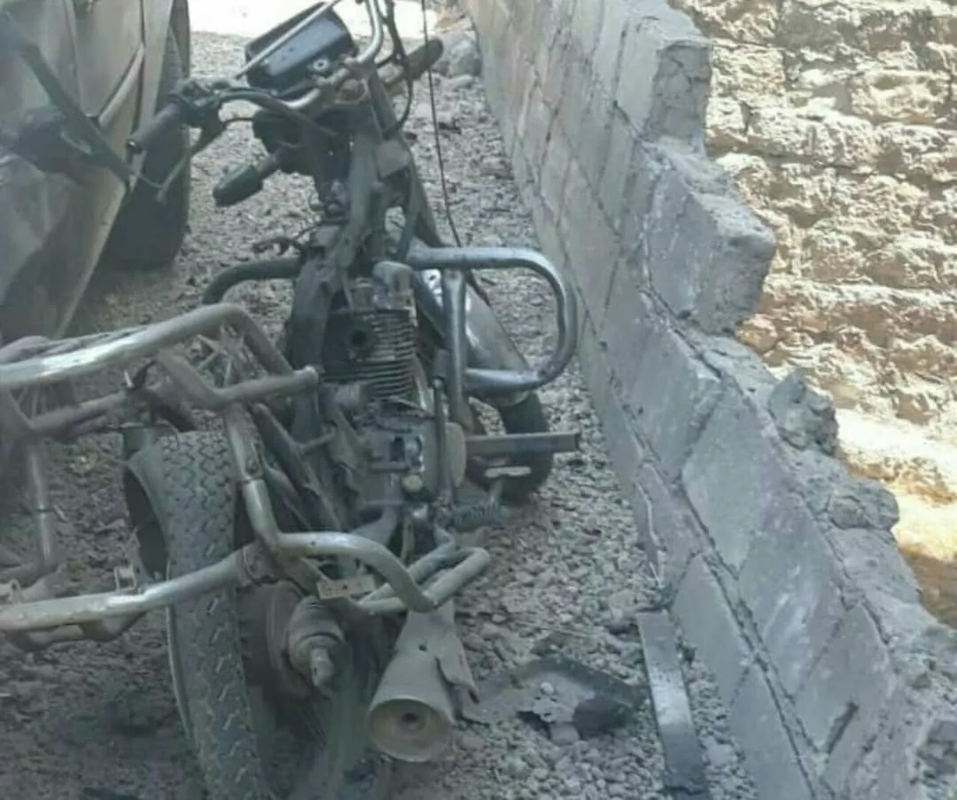 В Африне взорвался заминированный мотоцикл