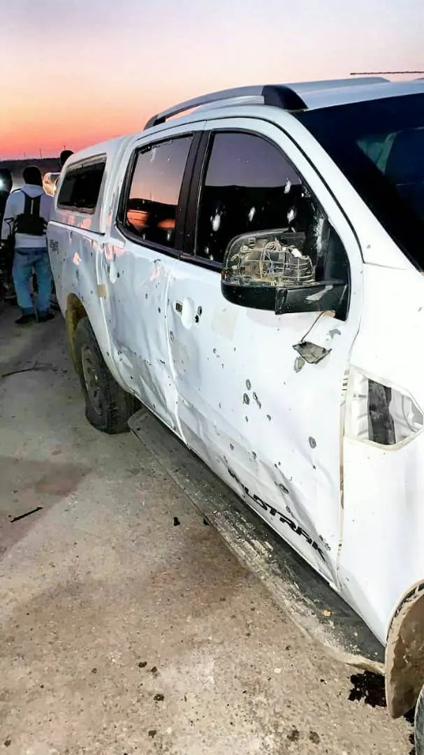 В одной из деревень региона г.Азаз под автомобилем боевиков сработала мина