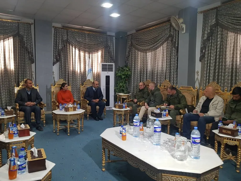 Российская делегация встретилась с представителями Автономной администрацией региона Евфрат