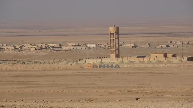 Корреспонденты ANHA – в разрушенной деревне Кантари