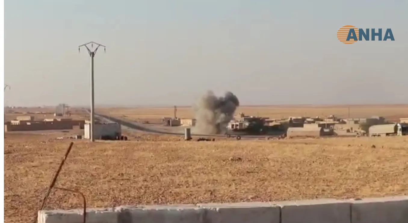 Боевики ведут обстрел деревни Джирин