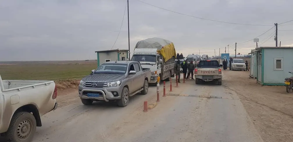Одиннадцатая партия беженцев покинула лагерь Холь