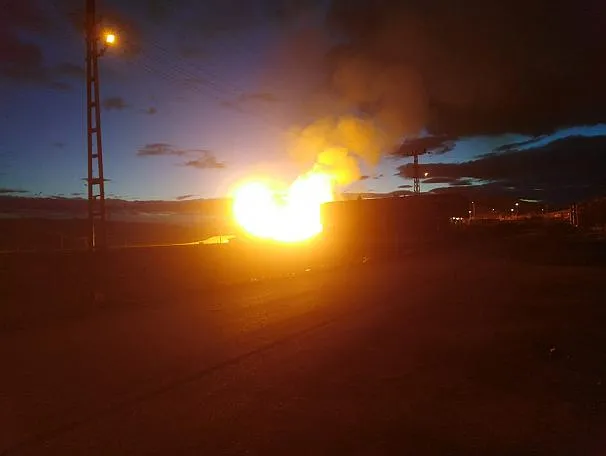 Взрыв на газопроводе из Ирана в Турцию