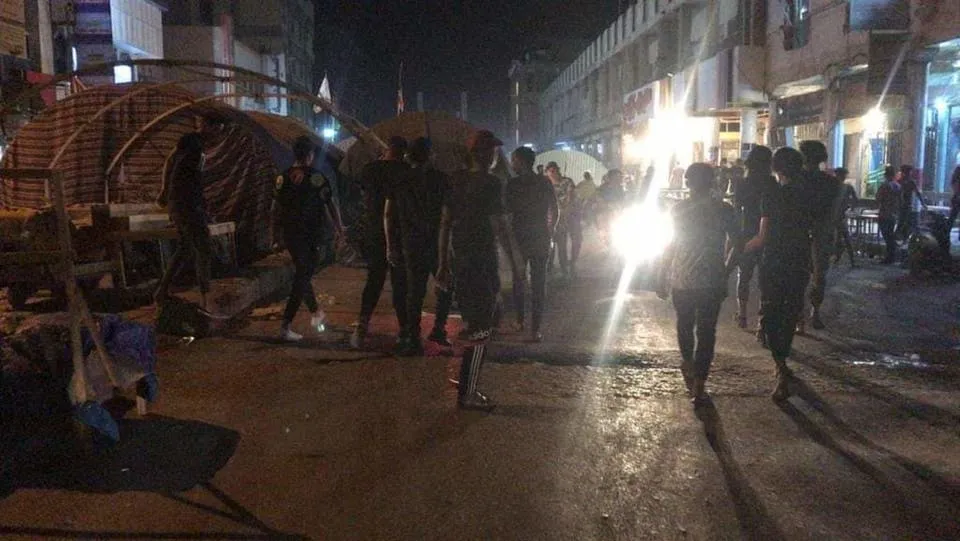 Протесты в Ираке из-за убийства двух демонстрантов