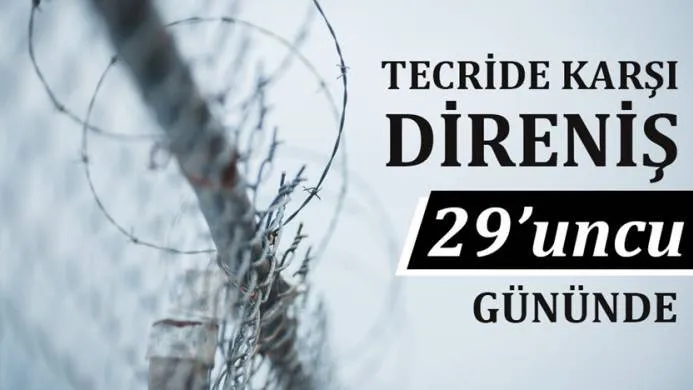 29-й день забастовки политзаключенных