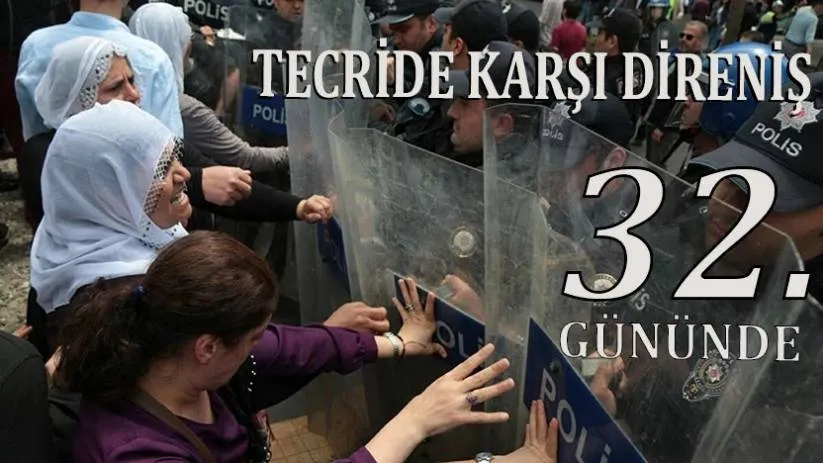 ​​​​​​​32-й день голодовки политзаключенных в турецких тюрьмах