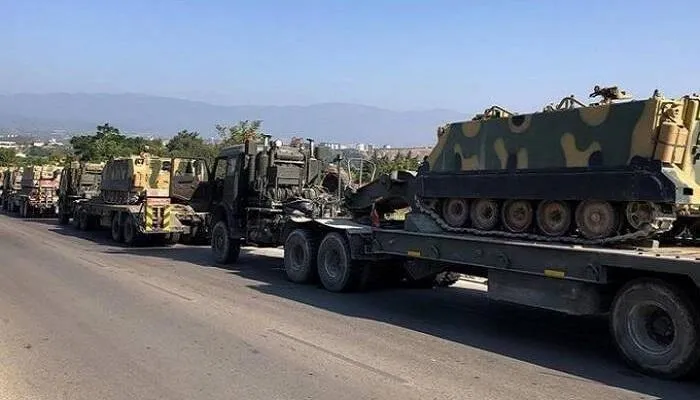 Турция направила новые военные подкрепления в южную часть Идлиба