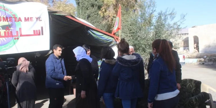 62-й день продолжается протест в Шенгале