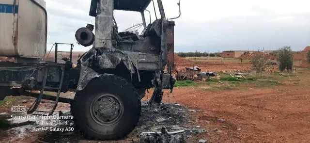 Турция нанесла удар по военному автомобилю сил Дамаска в Гыре Спи