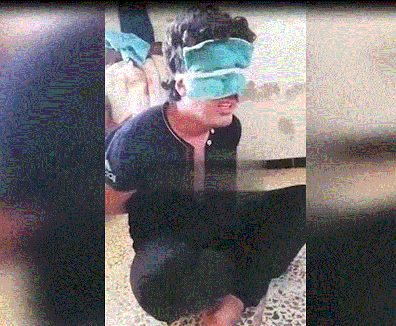 В интернет попали кадры пыток жителя Африна