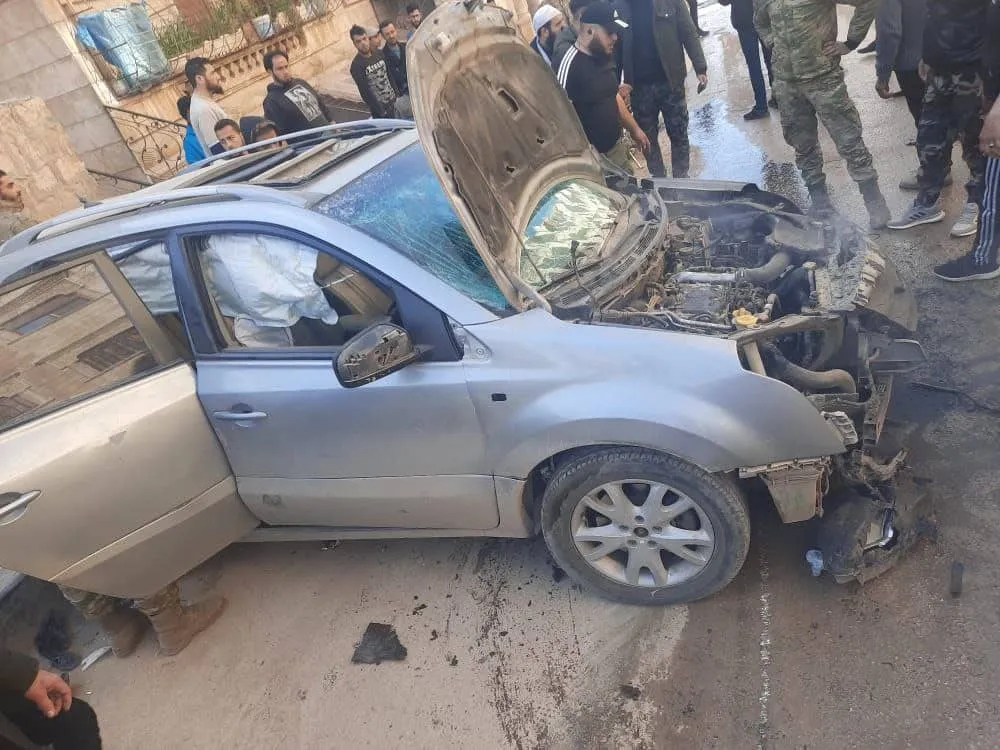 В Африне взорвалось самодельное взрывное устройство