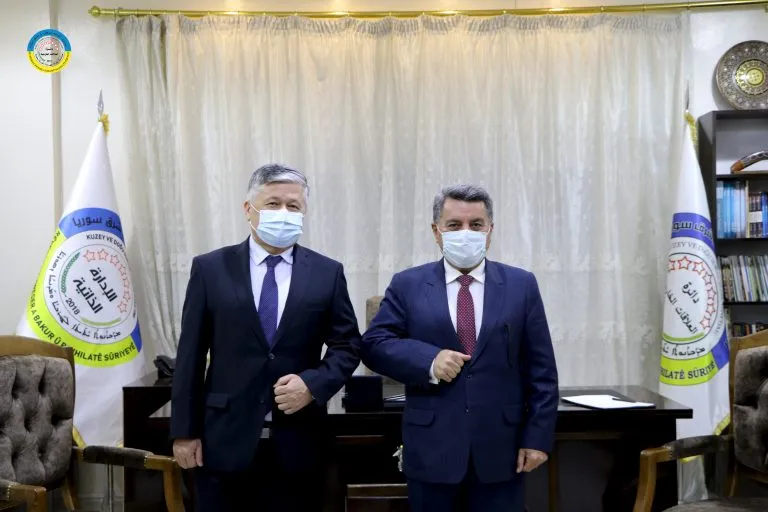 Делегация Узбекистана посетила северо-восточную Сирию