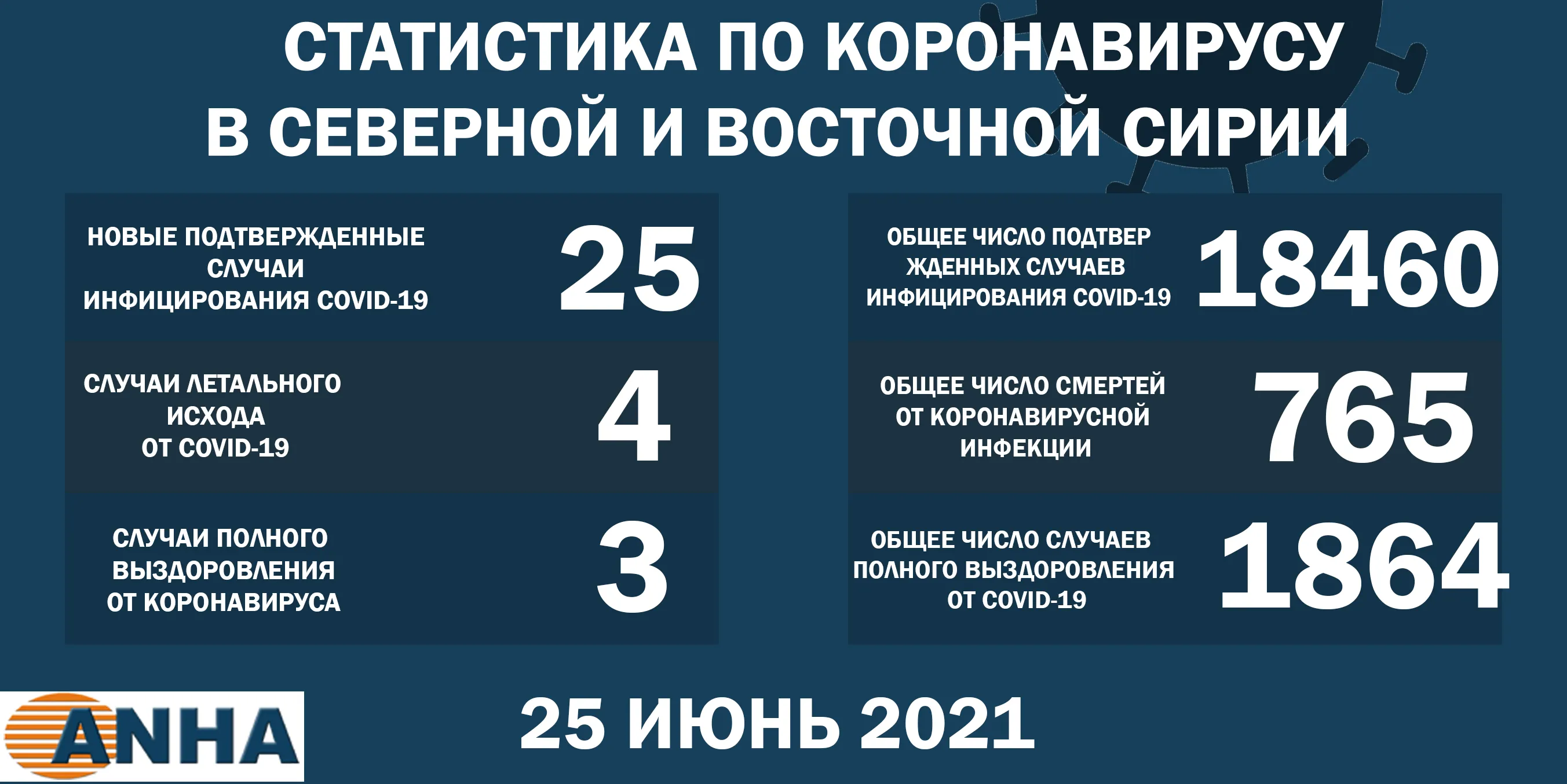 В северо-восточной Сирии жертвами COVID -19 стали еще 4 человека