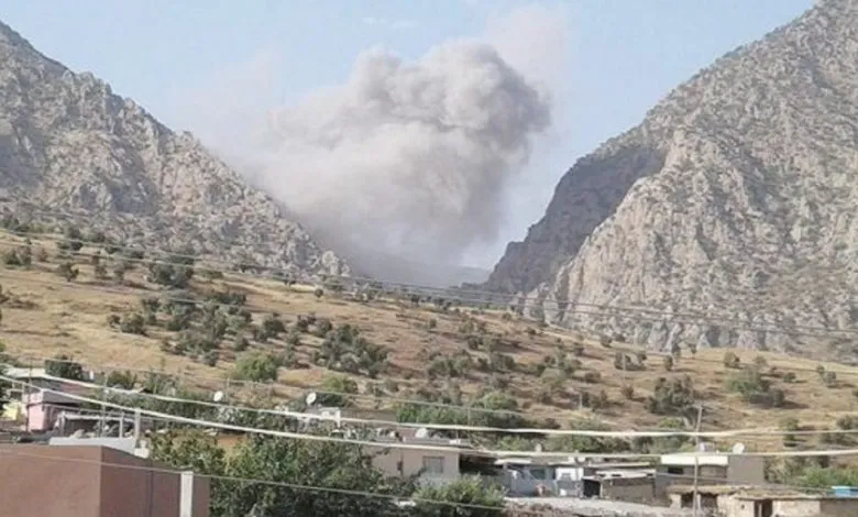 Последствия нападений на горы Курдистана