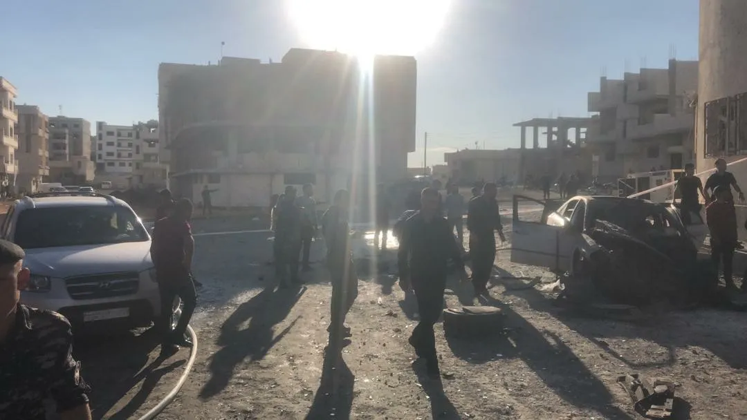 Турецкий БПЛА нанес удар по автомобилю в Кобане