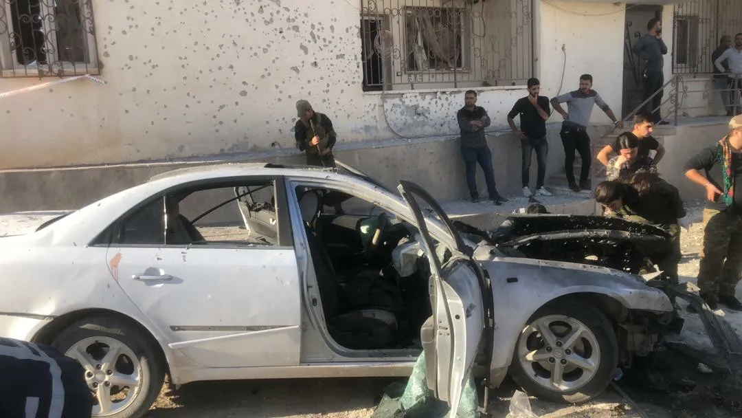 Турецкий БПЛА нанес удар по автомобилю в Кобане