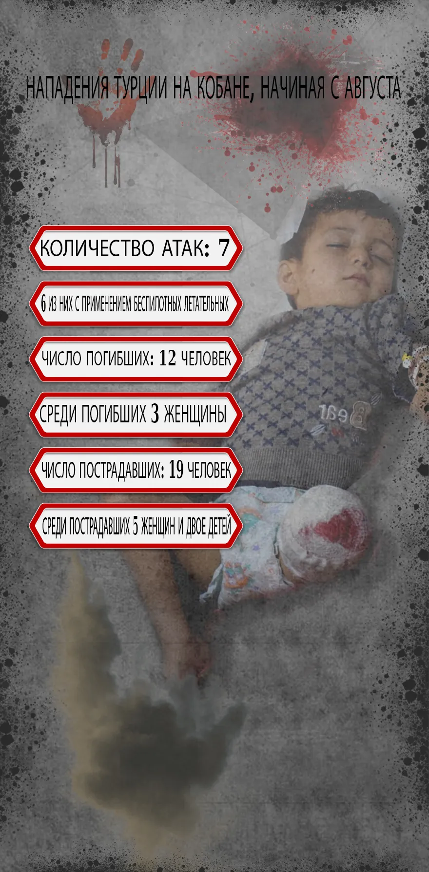 НАПАДЕНИЯ ТУРЦИИ НА КОБАНЕ, НАЧИНАЯ С АВГУСТА