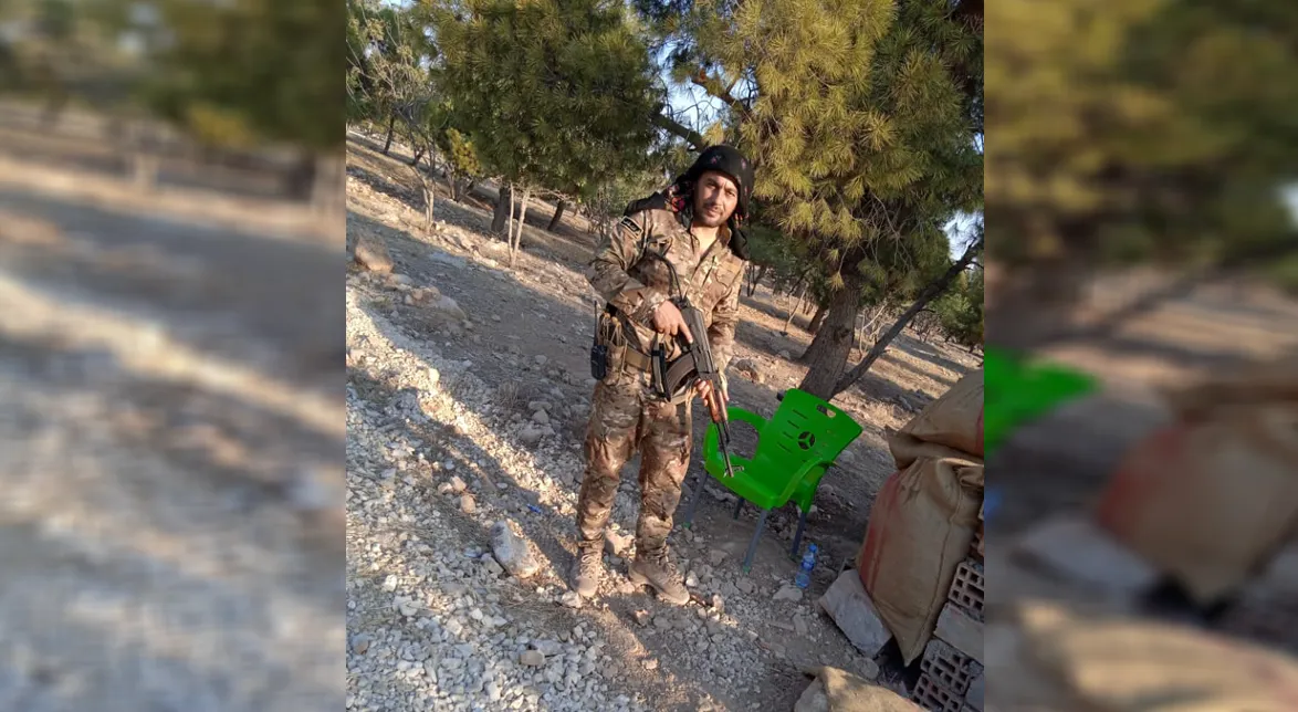 Погибший герой Азад Камышло. Вместе со своими товарищами он добился новой победы для Революции 19 июля