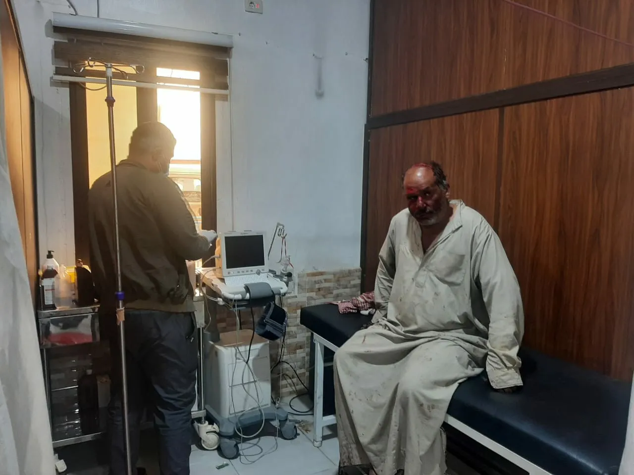 Один человек получил ранения при обстреле Зергана