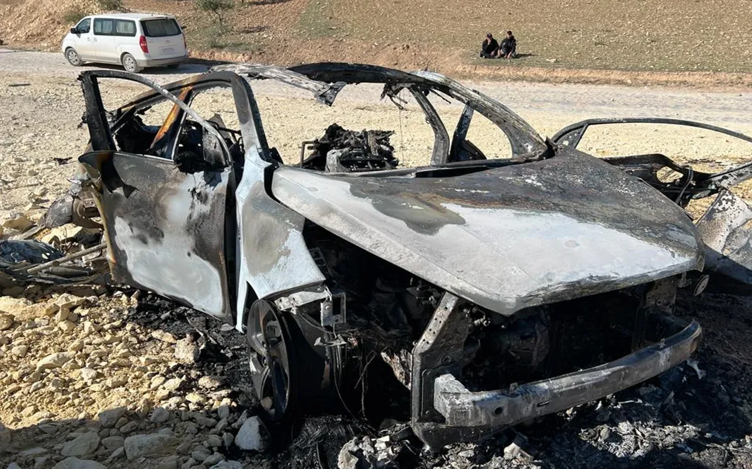 ​​​​​​​Турецкий БПЛА нанес удар по автомобилю к югу от Кобани