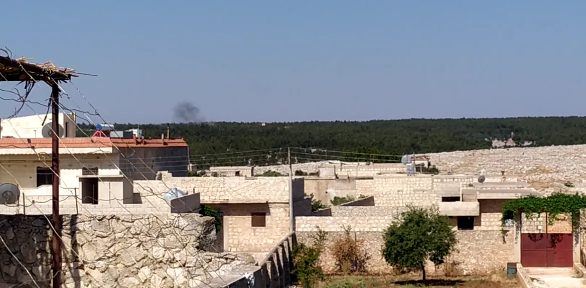 ​​​​​​​Оккупанты обстреливают село Акиб