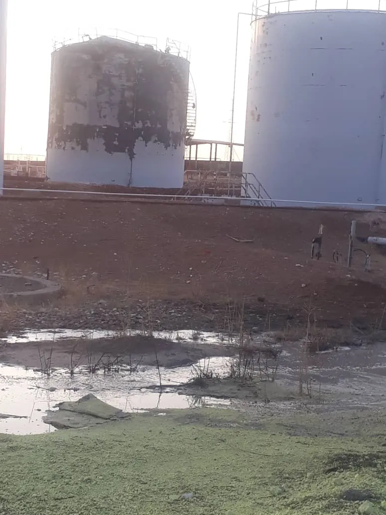 Опубликована видеозапись ущерба, нанесенного газовому объекту в Сувейде